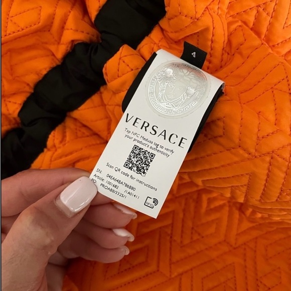 Versace Greca Print Utility Jacket - Picture 6 of 7